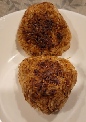Foto resep Ultimate Tuna Mayo Grilled Onigiri