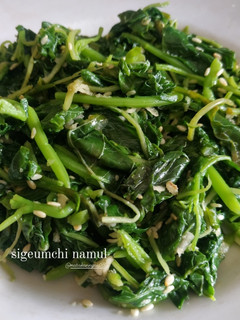 Foto resep Korean spinach salad (sigeumchi namul)