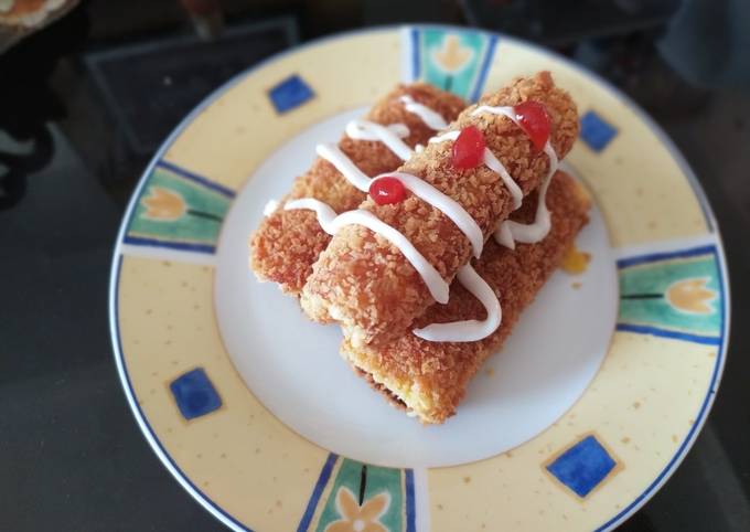 Resep membuat Risoles Roti Tawar yang gurih