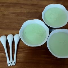 China grass pudding A picture of China grass pudding.