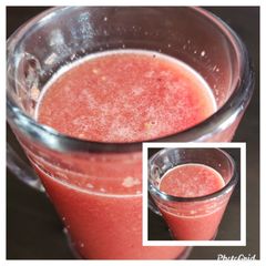 A picture of Watermelon slush🍹.