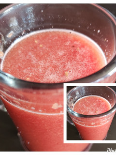 A picture of Watermelon slush🍹.