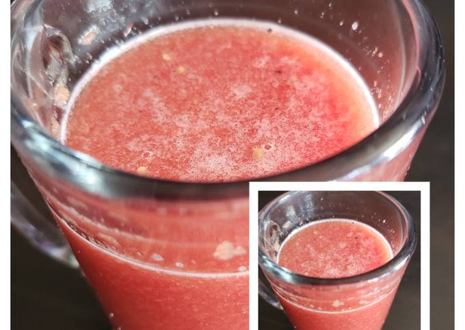 Simple Way to Prepare Favorite Watermelon slush🍹