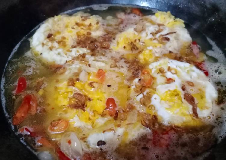 Resep Telur bihun mata sapi moooo🐄, Bikin Ngiler