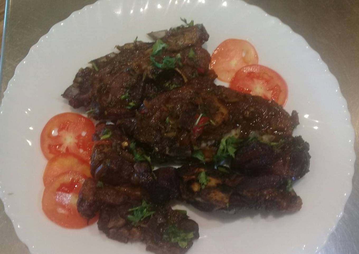 Grilled/ Baked Minty Lamb chops. #AuthorMarathon