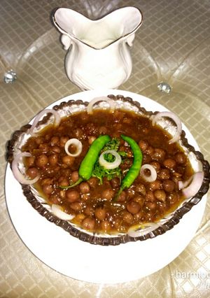A picture of Punjabi Chole.
