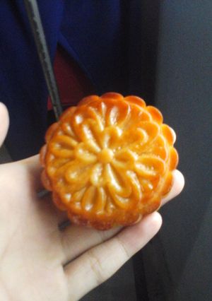 Hình của món Bánh trung thu nhân sầu riêng.