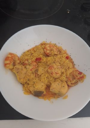 Foto principal de Arroz con congrio y langostinos