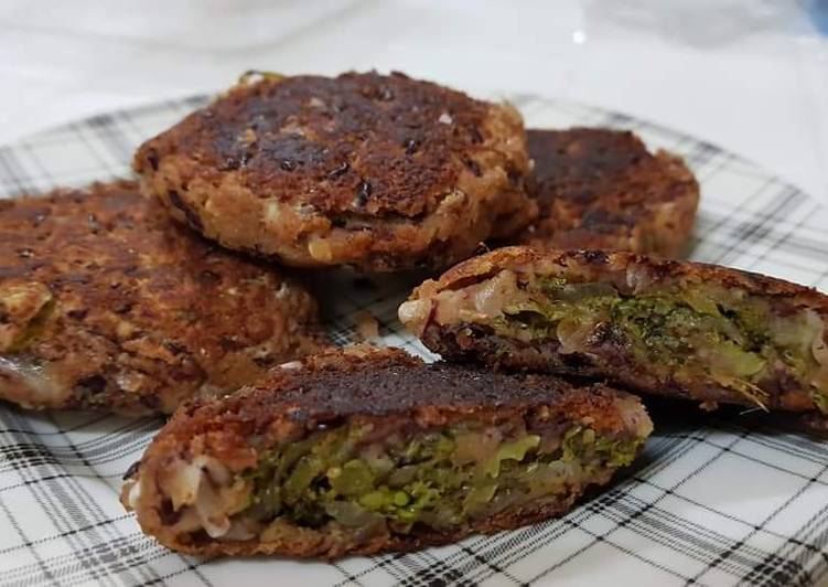 Stuffed rajma kebabs