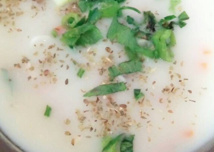 Resep Krim sup ayam, Enak