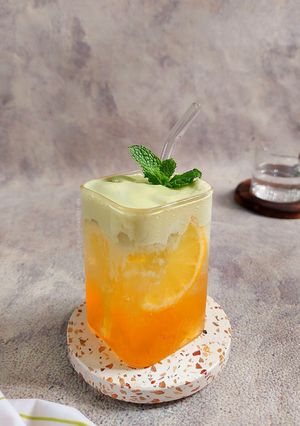 Foto resep Matcha Honey Lemon