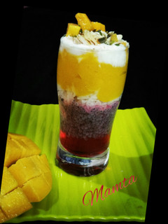 A picture of Mango Falooda.