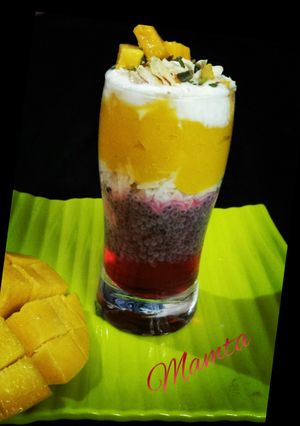 A picture of Mango Falooda.