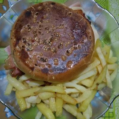 Hamburguesas estilo Mc Donalds??? Receta de Fiorella Píriz- Cookpad