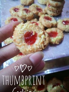 Foto resep Thumbprint Cookies