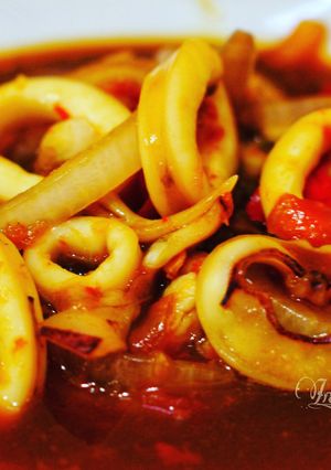 Foto resep Cumi Asam Manis Pedas Simpel