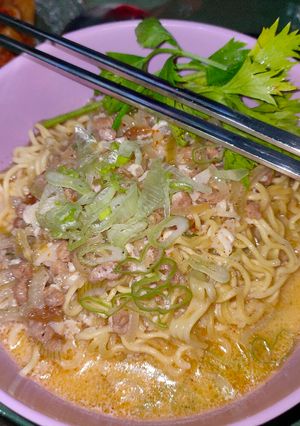 Foto resep Ind*mié carbonara ✨🧅🌶️