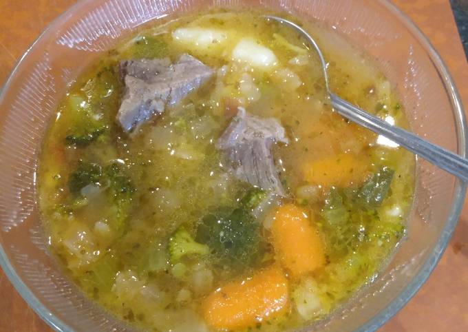 Recipe of Any-night-of-the-week Beef Vegetable Soup 2