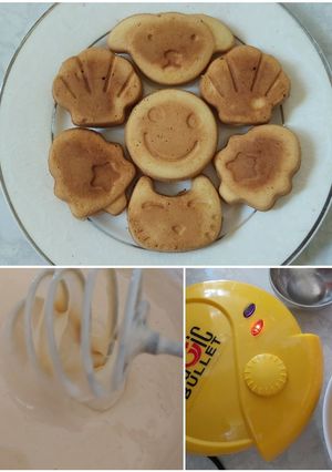 Hình của món Bánh nướng hình thú.