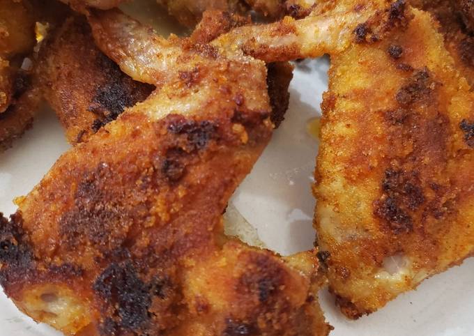 Crispy Chipotle-Garlic Baked Wings