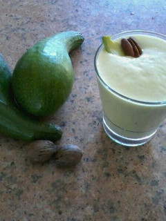 A picture of Avocado and Pecan Nut Smoothie.