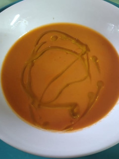 Una foto de Crema de tomate