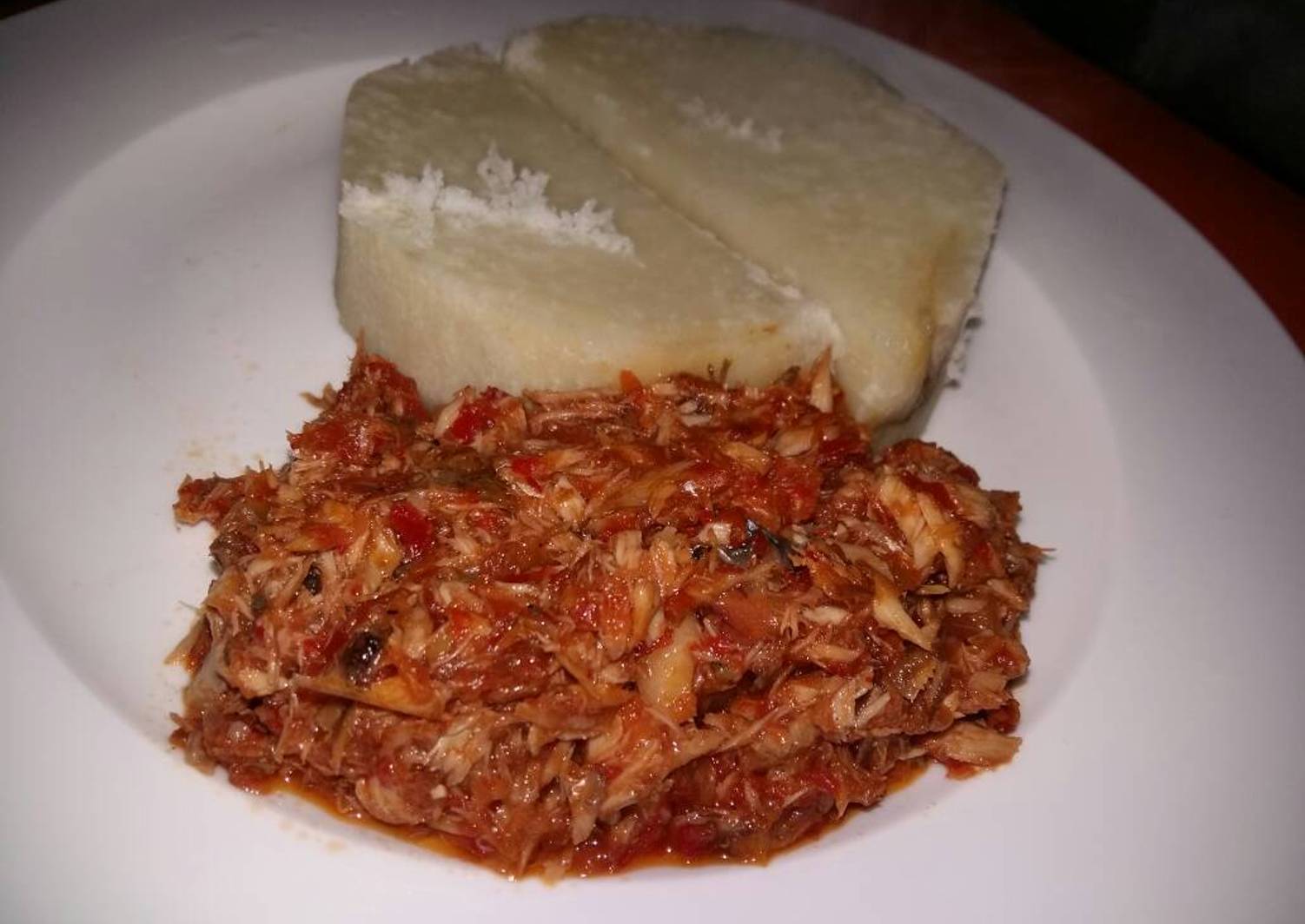 Boil Yam & Fish Sauce Recipe by Brenda Njemanze Cookpad