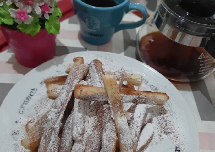 Kulit Roti Tawar Tabur Gula dan Cinnamon