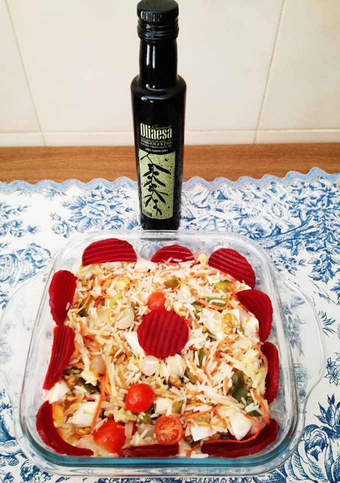Una foto de Ensalada de arroz