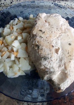 Una foto de Suprema de pollo al horno