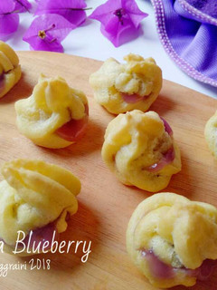 Foto resep Soes Vla Blueberry (1 telur) #PR_SoesBukanSusi