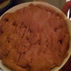 Peanut butter banana pie A picture of Peanut butter banana pie.