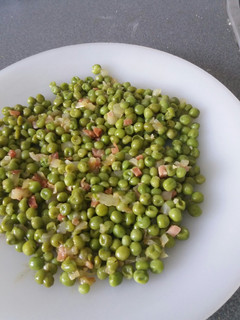 Una foto de Guisantes a la francesa