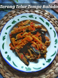 Foto resep Terong Telur Tempe Balado