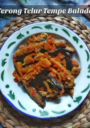 Foto resep Terong Telur Tempe Balado