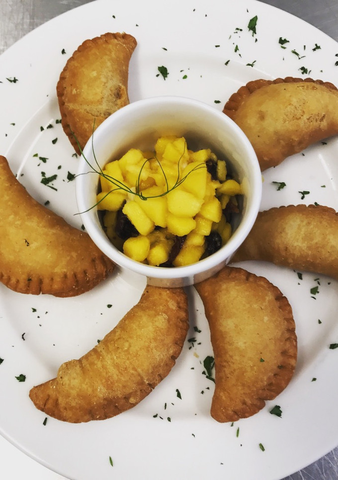 A picture of Pork Picadillo Empandas.
