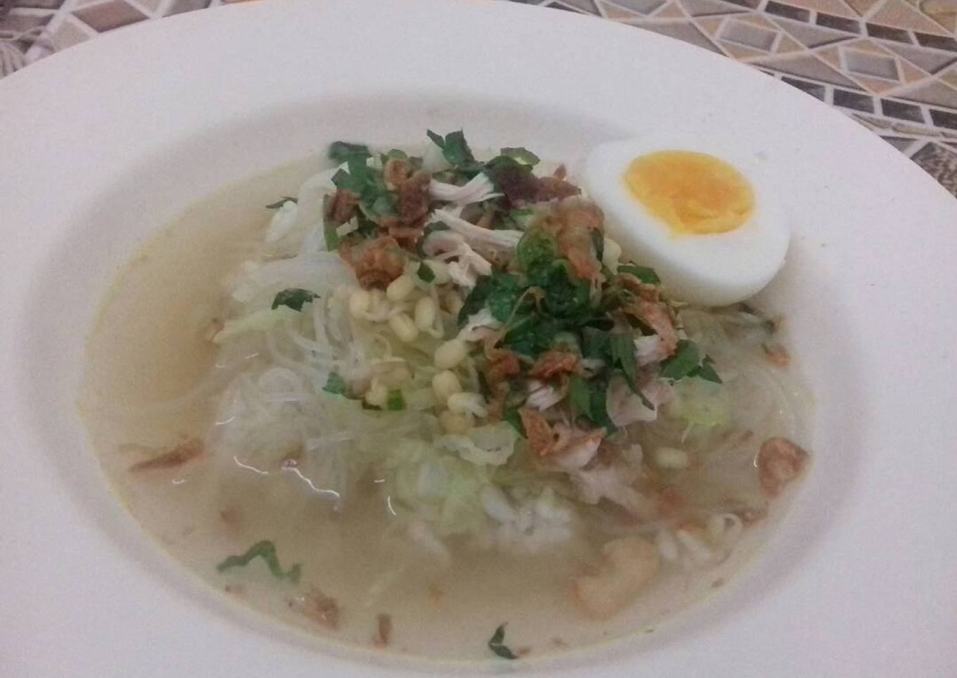 Soto ayam suka cita