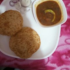 Cholle bhatura A picture of Cholle bhatura.