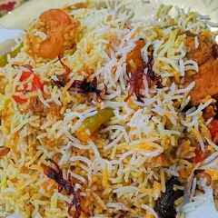 A picture of Chicken Biryani ❤️.