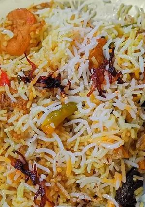 A picture of Chicken Biryani ❤️.