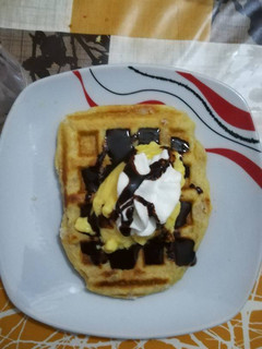 Una foto de Gofres de lieja