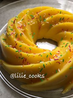 عکسی از دستور دسر زعفرانى