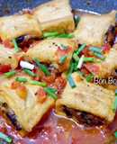 Đậu Hũ Dồn Thịt Sốt Cà