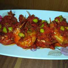 รูปของ Udang petai balado