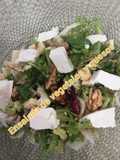 Ensalada de vegetales y quesos