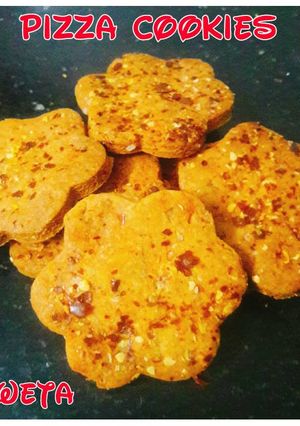 A picture of Pizza cookies.