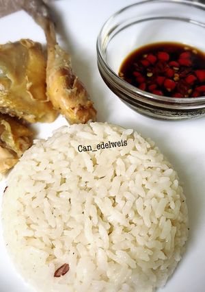 Foto resep Nasi hainam ala rice cooker
