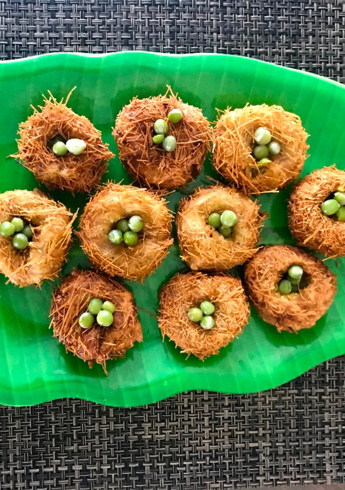 பறவை கூடு (Bird's Nest) செய்முறை முக்கிய புகைப்படம்