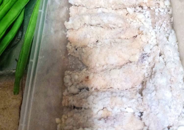 Resep Stock menu anak udang tempura mocaf sehat tanpa panir, Menggugah Selera