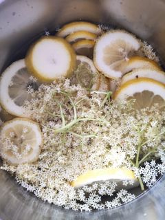 Bodza limonádé recept fotója